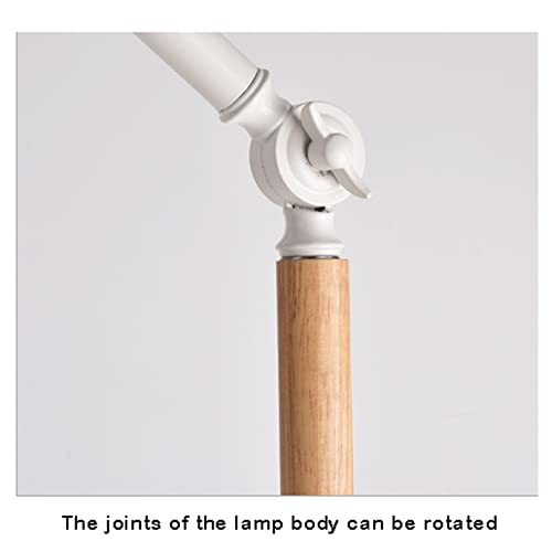 Iluminación insuficiente solucionada con la lámpara de pie nórdica de madera 5
