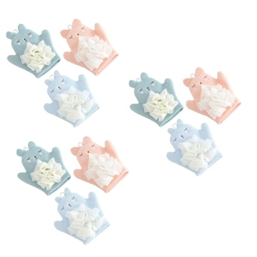 Lot de 3 éponges de bain bébé FOMIYES dessin animé pour un nettoyage doux