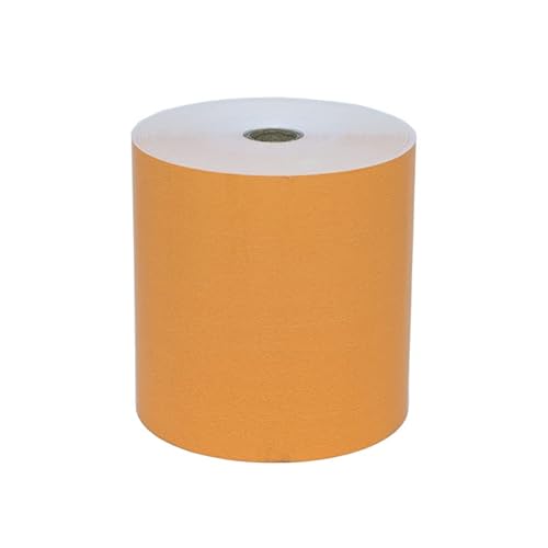 48 Rollos Papel Térmico Color Naranja Cover