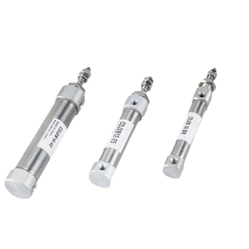 Cilindro neumático doble efecto CDJ2B de mini diámetro 12mm para guiado exacto 4
