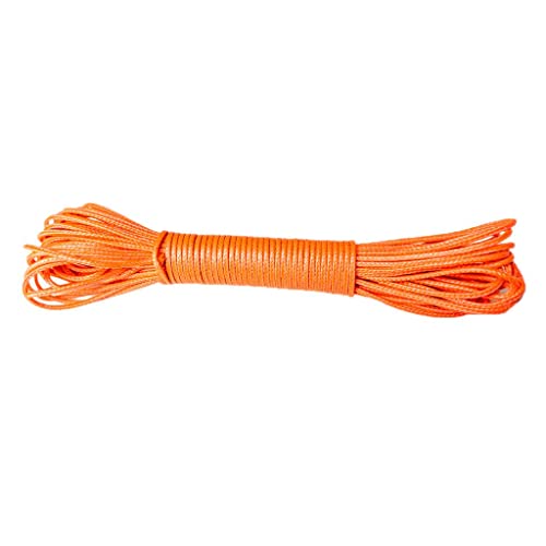 rockible 49ft UHMWPE Throw Line for Arborist Tree Climbing, Orange, 485lb Capacity