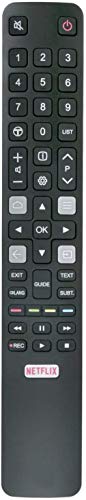 VINABTY CRC802N RC802N YNI1 Remote Control Replacement for THOMSON TCL TV 65X2US 55X2US 65X4US 55X4US 75C2US 43P20US 50P20US 55P20US 60P20US 65P20US 65X4US 49C2US 55C2US 65C2US 85X6US 70C2US