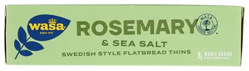 Wasa Flatbread Thins Crackers, Rosemary and Sea Salt, 6.7 Ounce (Pack of 1) - image 5