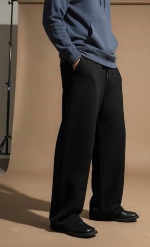 Image of dockstreet Track Pant for Men || Baggy Fit || Track Pants || Full Elastic Jogger Track Pant || 100% Cotton