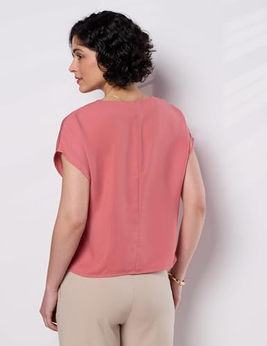 Image of Symbol Premium Women's Relaxed Fit Crop Top | Desk-to-Dinner (Available in Plus Sizes) Polyester