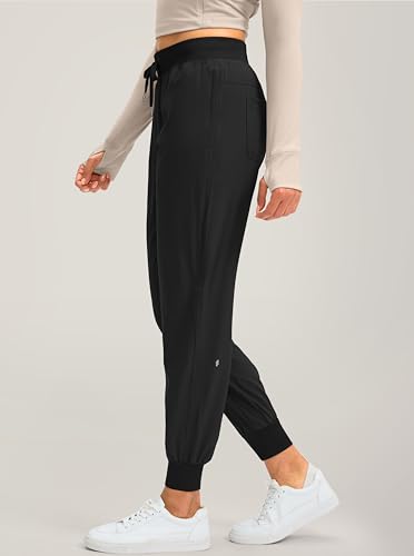 Women's Lightweight Joggers with Zipper Pockets