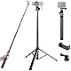 2 Meter Webcam-Bodenstativ für Logitech C920/MX Brio 4K/C922/C930/Brio 500/Brio Pro 4K/StreamCam Webcams/iPhone 16 15 14 13 und Samsung Smartphone und Action-Kameras