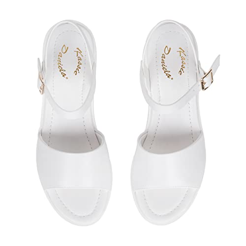 Image of Womens Sandals Open Toe Lug sole Block Heeled Platform CHECA