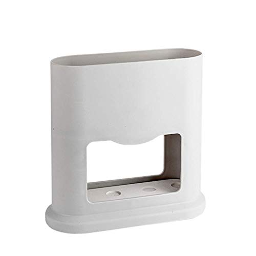 FCXBQ Paragüero extraíble, Bandeja de Goteo Porta Paraguas de plástico Decoración del hogar de la Oficina Ahorro de Espacio Duradero Moderno Gris Robusto 23x22cm (9x8in)