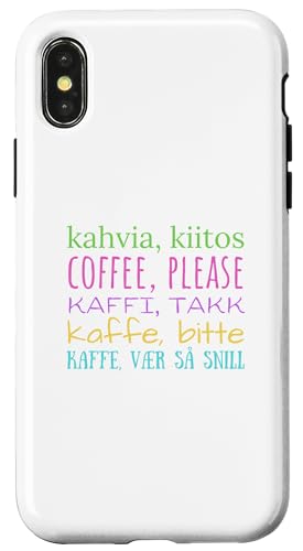 I'd Like Coffee International Traveler R[q[hN X}zP[X iPhone X/XS p