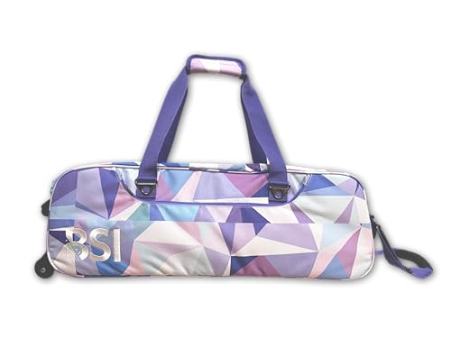 BSI Triple Tote Roller - Pink/Purple Triangle