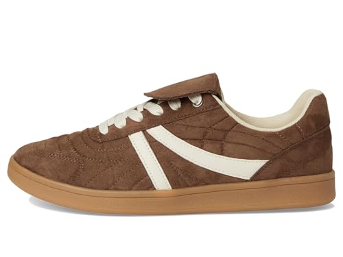 Steve Madden Women's Women's Madrid Sneaker, Brown, 6.54