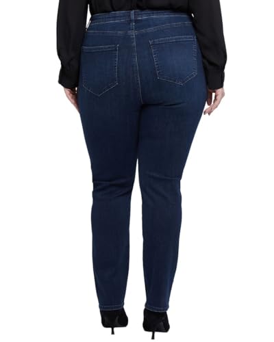 NYDJ Women's Plus Size High Rise Sheri Slim in Basin2