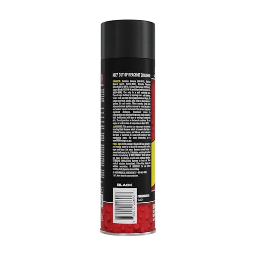 Flex Seal MAX, 17 oz, 1-Pack, Black, Stop Leaks Instantly, Waterproof Rubber Spray On Sealant Coating, Perfect for Gutters, Wood, RV, Campers, Roof Repair, Skylights, Windows, and More