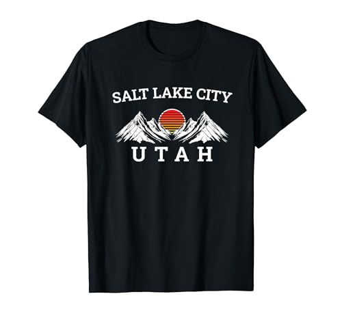 Salt Lake City Utah Montañas Naturaleza Souvenir Camiseta