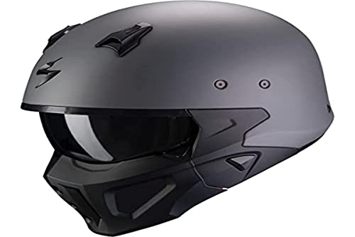 Scorpion Nc Casco Per Moto, Unisex Adulto, Gris, L Scorpion Nc Casco Per Moto, Unisex Adulto, Gris, L
