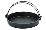 yoaxia ® Marke - [ Ø 26cm ] Shabu Shabu Pfanne aus GUSSEISEN (Nabe) / Sukiyaki / Nabemono / Yosenabe