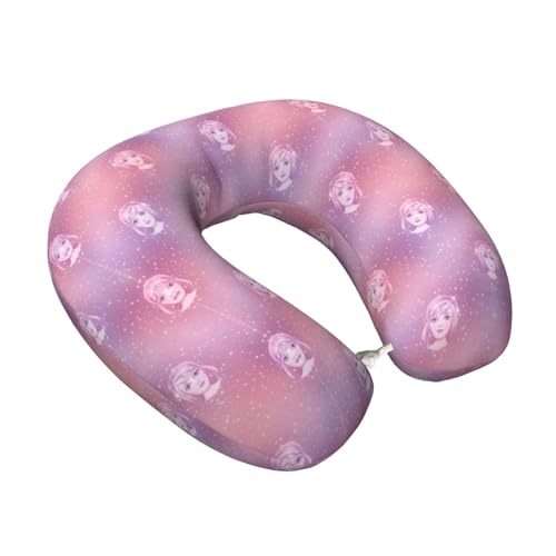Almohada de espuma viscoelástica en forma de U para cuello miniatura 1