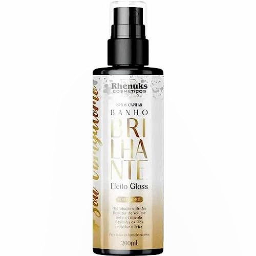 Rhenuks Banho Brilhante - Spray Efeito Gloss Multifuncional 200ml