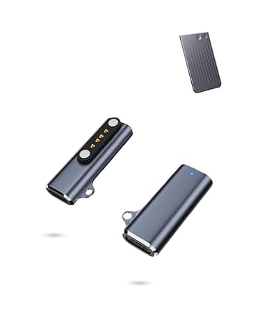 Adapter do ładowarki PLAUD Note AI Voice Recorder, yystao stabilny magnetyczny adapter USB do ładowania, kompatybilny z PLAUD NB-100