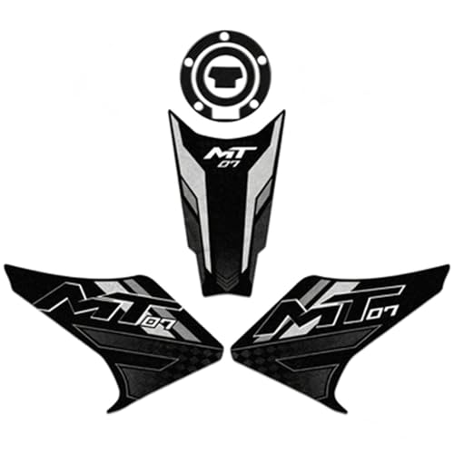 Calcomanías antideslizantes para Yamaha MT 07 2023 con almohadilla de protección lateral