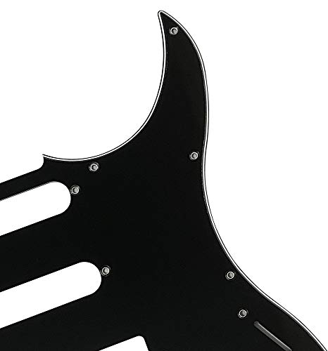 Pickguard de guitare personnalisé pour Yamaha Pacifica 112 V 3 plis Noir - Les Beatles, Paul McCartney, John Lennon, RIngo Starr, George Harrison Pickguard de guitare personnalisé pour Yamaha Pacifica 112 V 3 plis Noir – Image 4