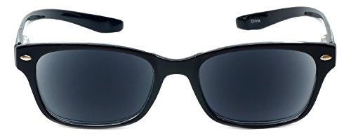 Calabria Designer Neck Hanging Reading Sunglasses Men Women Sun Glasses Reader Long Temple UV Protection Trendy w/Soft Case2