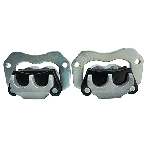 Front Left Right Brake Caliper Set with Pads Replacement for 1912275 1912274 Fit for Polaris RZR 900 / 900S 1000 / 1000S 2015-2020