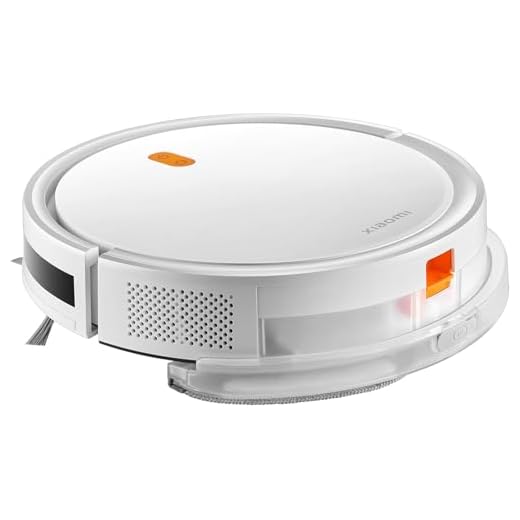 Xiaomi Robot Vacuum E5 - Robot Aspirador con Función de aspiración y fregado en uno, succión de 2000 Pa, Planificación Inteligente de rutas, Blanco (Versión ES)
