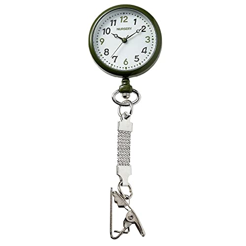 ナースリー NEWハピプラ蓄光ナースウォッチ 逆さ文字盤