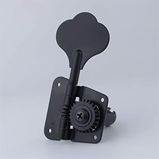 KLKL Chevilles d’accord Guitare Ouvrir Les Têtes De Basse Électrique Électrique Tuners Tuning PEG Noir pour LA Bass… - Les Beatles, Paul McCartney, John Lennon, RIngo Starr, George Harrison KLKL Chevilles d'accord Guitare Ouvrir Les Têtes De Basse Électrique Électrique Tuners Tuning PEG Noir pour LA Bass… – Image 2