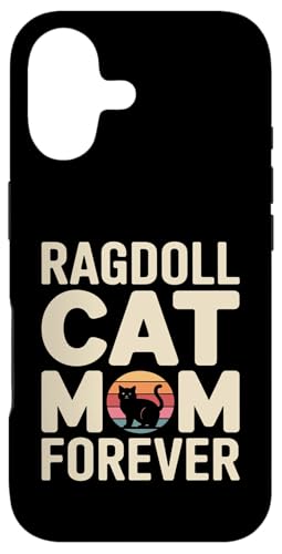 Forever Ragdoll Cat Mom Forever ���g�� �T���Z�b�g �X�}�z�P�[�X iPhone 17 �p