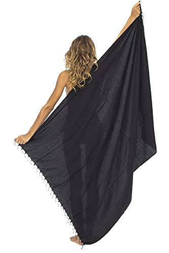 image for Back From Bali Womens Beaded Sarong Swimsuit Beach Cover Up Bathing Su