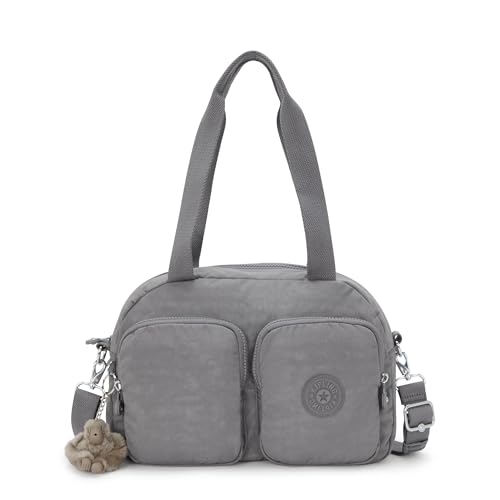Kipling Women's Cool Defea Shoulder Bag, Twin Zip Front Pockets, Stylish and Versatile