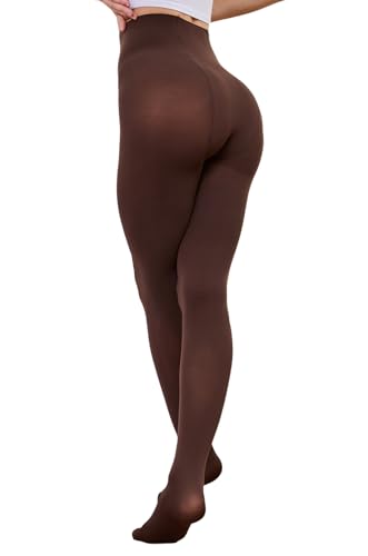 Image of Women's Tights 80D Ultra Soft Semi Opaque High Waist Pantyhose | Super soft microfiber women's tights are skin-friendly, breathable, stretchy, durable, well-fitted and stay in place