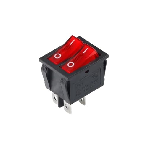 Interrupteur transparent KCD6 bi-tension 15A 20A longue durée - 6