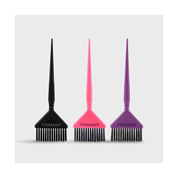 Framar Färbepinselset Big Daddy Brush Set mit 3 Pinseln, 40 g 680343910312 – Bild 4
