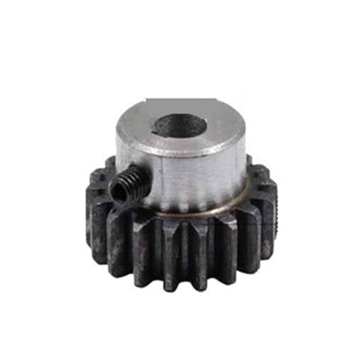 Bevel Gear Pinion Hardware Mechanical 1pcs Spur Gear Pinion 1.5M 15T Inner Diameter 6/8/10/12mm Major Wheel CNC Gears Rack Transmission(6mm)
