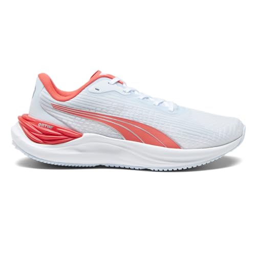 PUMA Womens Electrify Nitro 3 Running Sneakers Shoes - White - Size 9 M