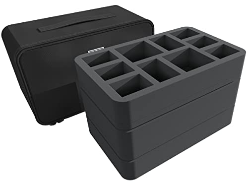 Sacoche Feldherr Mini Plus Warcry avec blocs de mousse pour 32 figurines de jeu