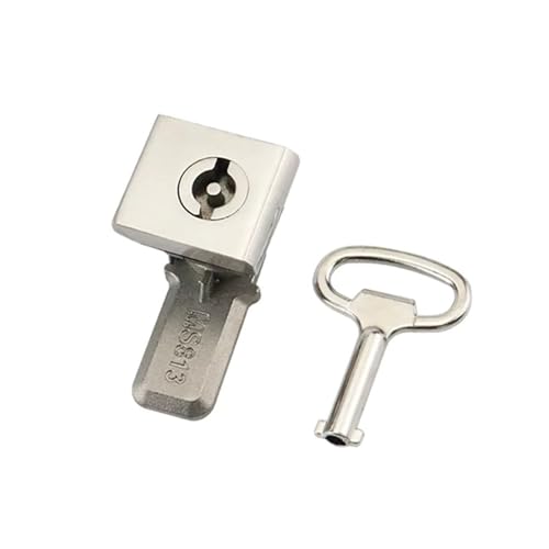 Serrure carrée en acier inoxydable de précision pour armoire d'automatisation - 2