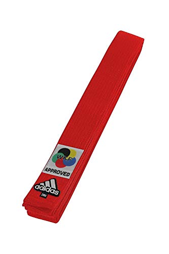 Image of adidas adiB242K Elite WKF Karate Belt for Martial Arts, Taekwondo, Karate, Judo and Jiu Jitsu