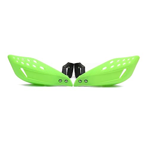 Protection mains moto motocross 22mm poignée pit bike quad atv verte