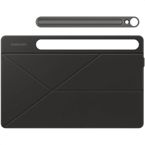 Image of Samsung Galaxy Tab S9 / S9 FE / S10 FE / S10 Lite Smart Book Cover, Tablet Protector Case, Landscape and Portrait Stand Options, Detachable Magnetic Back, Auto Screen On /Off, US Version, Black