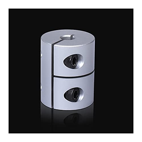 WAAZVXS Coupler Flexible Shaft Coupler 5x8MM 8x8MM Elastic/Rigid Coupling Connector for 3D Printer Lead Screw Motor (Color : Rigid Clamping, Size : 8x8MM)