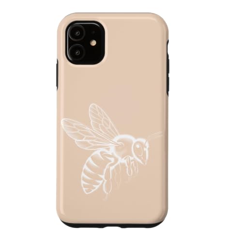 �~�j�}���ȃn�`�̉�U�w�I���C���C���X�g �͂��݂� �X�}�z�P�[�X iPhone 11 �p