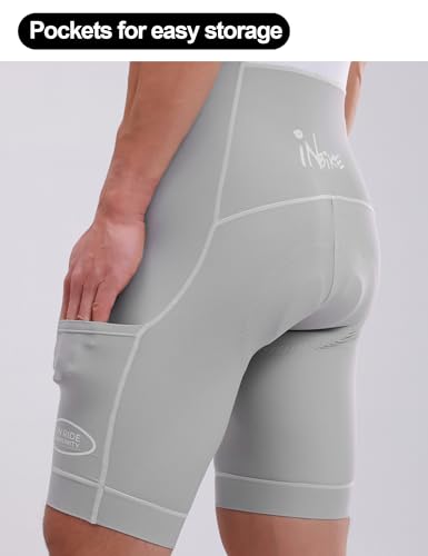 INBIKE Culote Corto Ciclismo para Hombre Verano Pantalones Bicicleta Hombre MTB Transpirable Elástico - imagen 5