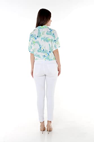 Image of Hawaii Hangover Family Matching Hawaiian Clothes, Orchid Breeze White | Family matching Hawaiian outfits, Orchid Breeze White, lightweight rayon, machine washable, tropical floral print, luaus