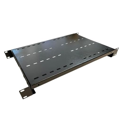 Bandeja Fixa 300MM Ventilada Rack Servidor Padrão 19 Preta
