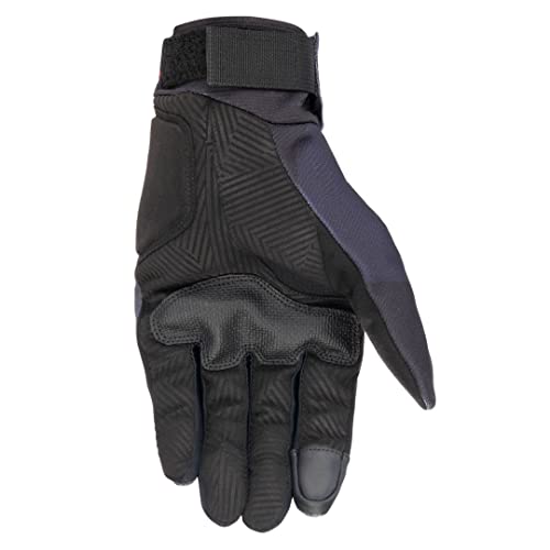 Alpinestars Reef Motorradhandschuhe in Schwarz/Grau/Rot, Größe L